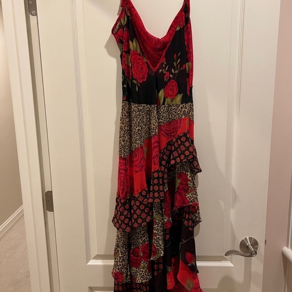 Vintage Victoria’s Secret Tier Rose Maxi Dress - Picture 12 of 12